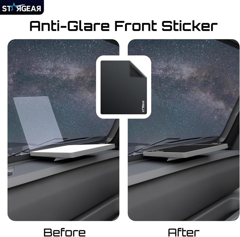 STARGEAR Starlink Mini Case, Mini Protective Cover Liquid Silicone Case for Starlink Satellite Dish, Accessories for Starlink Portable Full Cover Shell with Black Sticker - Image 4